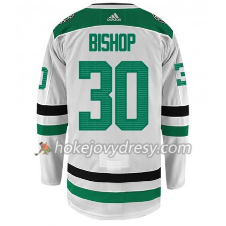 Pánské Hokejový Dres Dallas Stars BEN BISHOP 30 Adidas Bílá Authentic